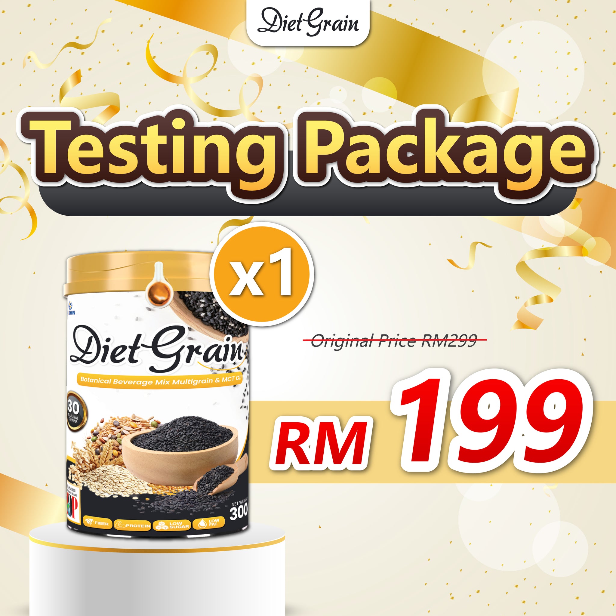 Diet Grain🔥 Malaysia Day Promo Limited-Time Combos