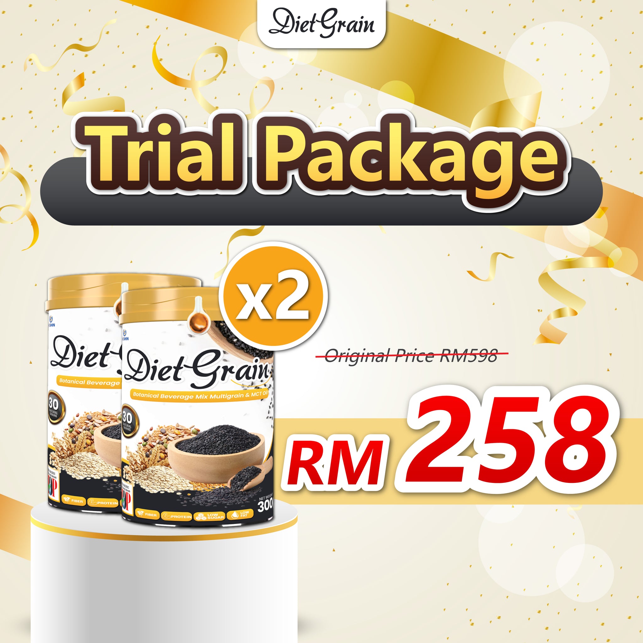 Diet Grain🔥 Malaysia Day Promo Limited-Time Combos