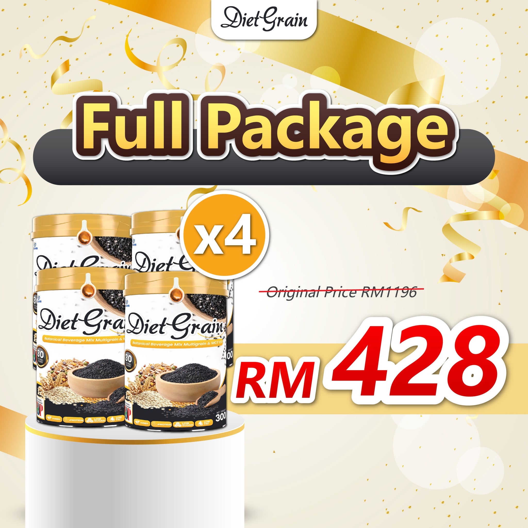 Diet Grain🔥 Malaysia Day Promo Limited-Time Combos