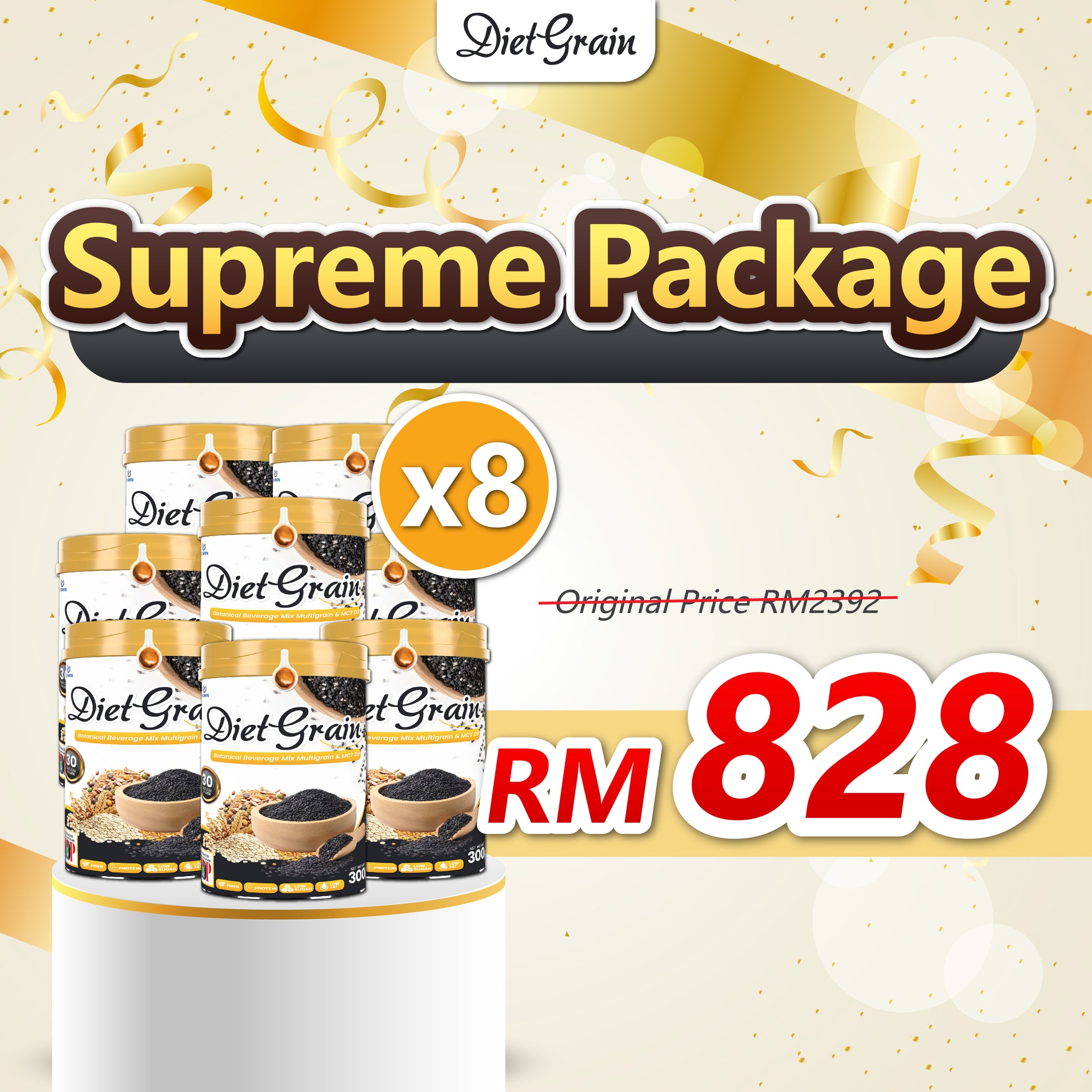 Diet Grain🔥 Malaysia Day Promo Limited-Time Combos