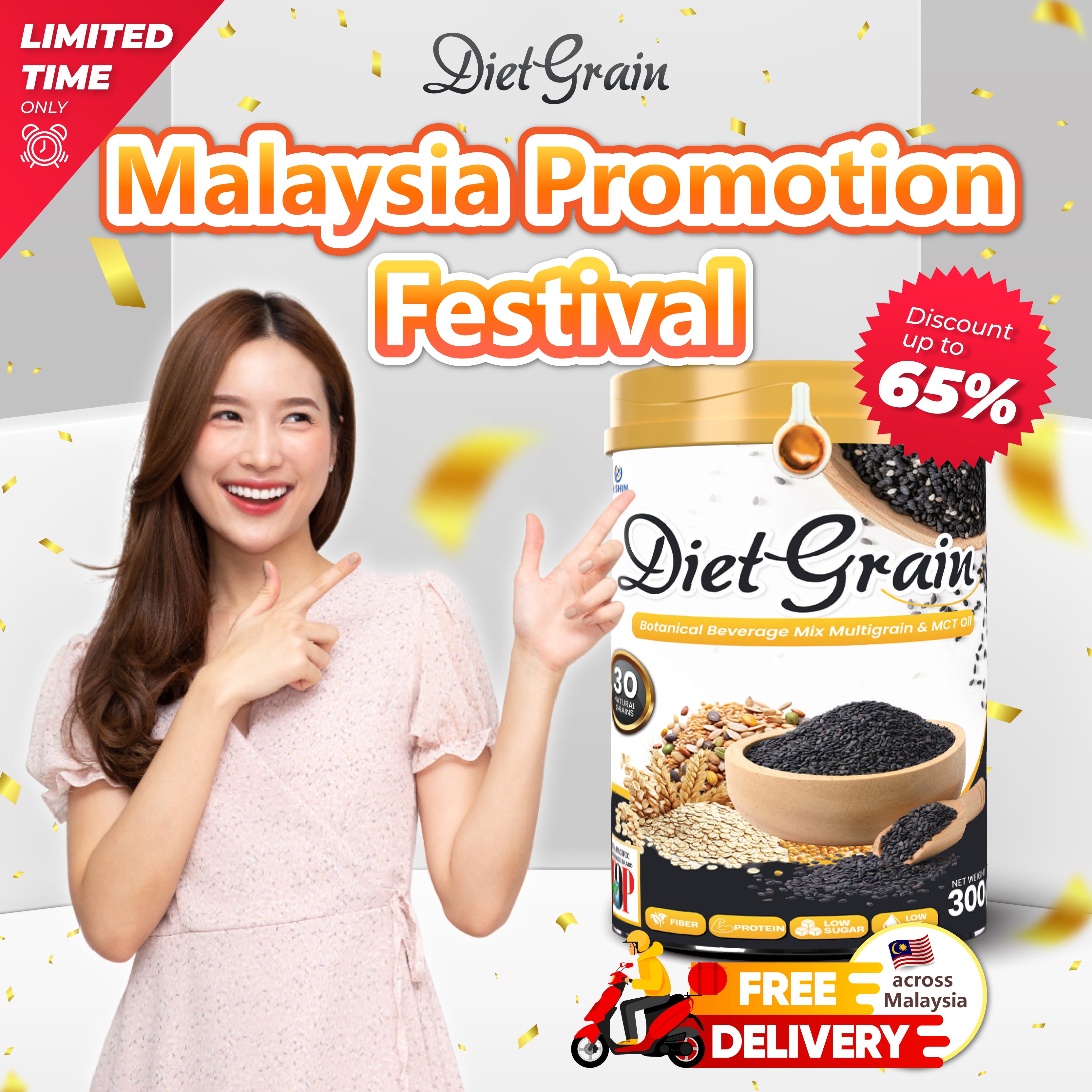 Diet Grain🔥 Malaysia Day Promo Limited-Time Combos