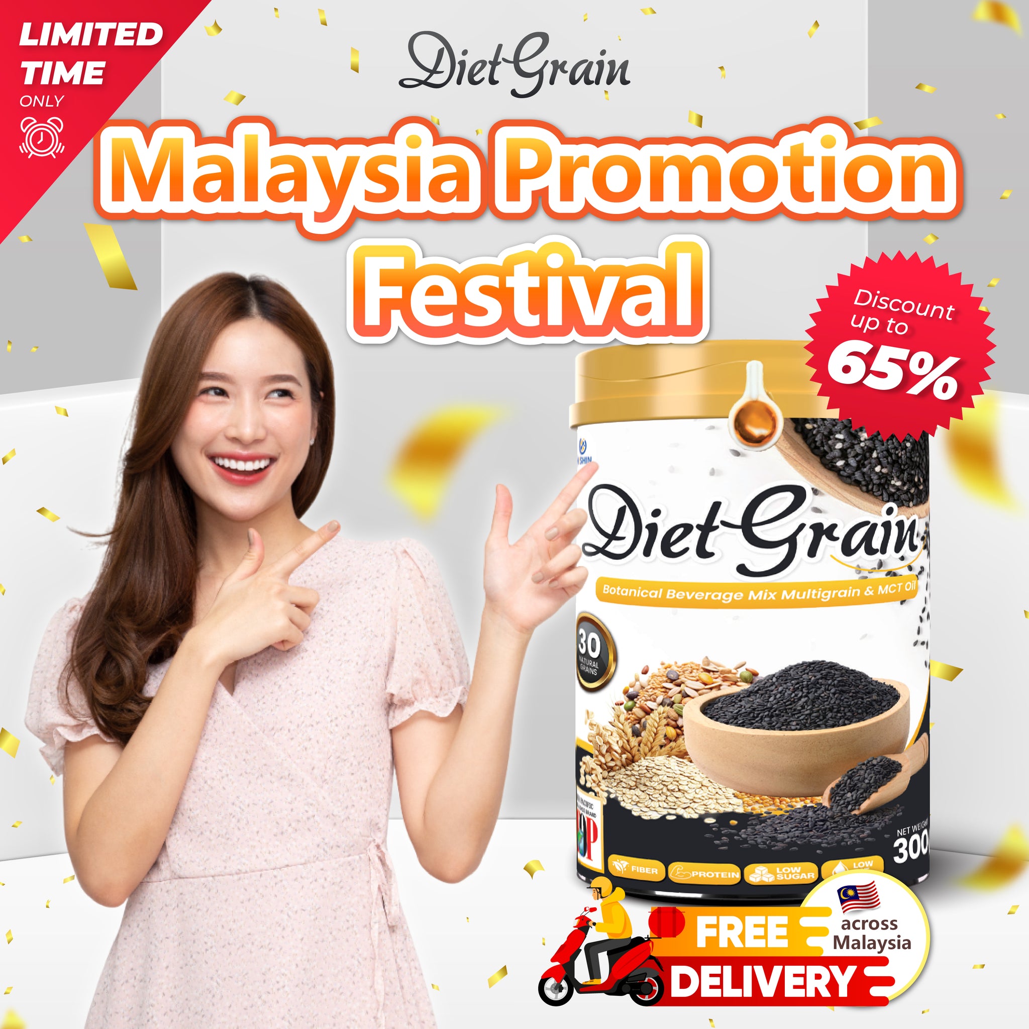 Diet Grain🔥 Malaysia Day Promo Limited-Time Combos